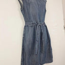 David Lawrence Light Denim Belted Midi Dress Size 10 by SwapUp-Online Second Hand Store-Online Thrift Store