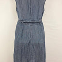 David Lawrence Light Denim Belted Midi Dress Size 10 by SwapUp-Online Second Hand Store-Online Thrift Store