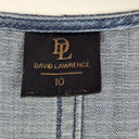 David Lawrence Light Denim Belted Midi Dress Size 10 by SwapUp-Online Second Hand Store-Online Thrift Store