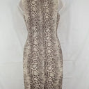 David Lawrence Mini Grey Snake Skin Dress Size 6 by SwapUp-Online Second Hand Store-Online Thrift Store