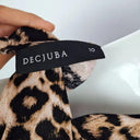 Decjuba Animal Print Frilled Maxi Dress Size 10 by SwapUp-Online Second Hand Store-Online Thrift Store