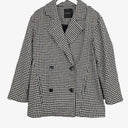 Decjuba Houndstooth Crop Trench Style Coat Size S by SwapUp-Online Second Hand Store-Online Thrift Store