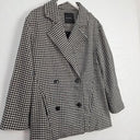 Decjuba Houndstooth Crop Trench Style Coat Size S by SwapUp-Online Second Hand Store-Online Thrift Store