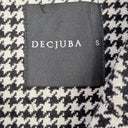 Decjuba Houndstooth Crop Trench Style Coat Size S by SwapUp-Online Second Hand Store-Online Thrift Store