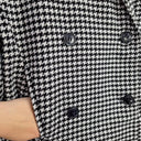 Decjuba Houndstooth Crop Trench Style Coat Size S by SwapUp-Online Second Hand Store-Online Thrift Store