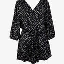Decjuba Long Sleeve Polka Playsuit Size 12 by SwapUp-Online Second Hand Store-Online Thrift Store