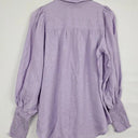 Decjuba Mauve Classy Linen Blouse Size 10 by SwapUp-Online Second Hand Store-Online Thrift Store