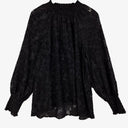 Decjuba Textured Sheer Floral Voluminous Top Size 14 by SwapUp-Online Second Hand Store-Online Thrift Store
