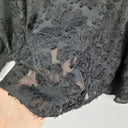 Decjuba Textured Sheer Floral Voluminous Top Size 14 by SwapUp-Online Second Hand Store-Online Thrift Store