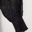 Decjuba Textured Sheer Floral Voluminous Top Size 14 by SwapUp-Online Second Hand Store-Online Thrift Store