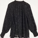 Decjuba Textured Sheer Floral Voluminous Top Size 14 by SwapUp-Online Second Hand Store-Online Thrift Store