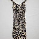 Diane von Furstenberg Geometric Rouched NeckLine Dress Size 8 by SwapUp-Online Second Hand Store-Online Thrift Store