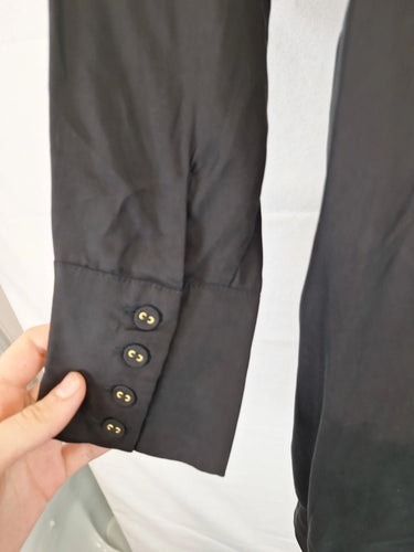 Dissh Elegant Draped Shirt Mini Dress Size 8 by SwapUp-Online Second Hand Store-Online Thrift Store