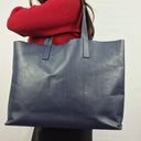 Everlane Oversized Classic Navy Tote Bag by SwapUp-Online Second Hand Store-Online Thrift Store