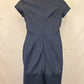 Farage Navy Wool Core Erica Midi Dress Size 12 by SwapUp-Online Second Hand Store-Online Thrift Store
