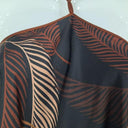 Finders Keepers Chocolate Ferns Evening Dress Size 10 by SwapUp-Online Second Hand Store-Online Thrift Store