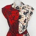 Finery Contrast Patterned Midi Dress Size 6 by SwapUp-Online Second Hand Store-Online Thrift Store
