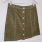 Forever New Forest Corduroy Mini Skirt Size 8 by SwapUp-Online Second Hand Store-Online Thrift Store