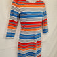 French Connection Multi Stripe Stretch Mini Dress Size 8 by SwapUp-Online Second Hand Store-Online Thrift Store