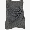 French Connection Ruched Stretch Midi Skirt Size S by SwapUp-Online Second Hand Store-Online Thrift Store