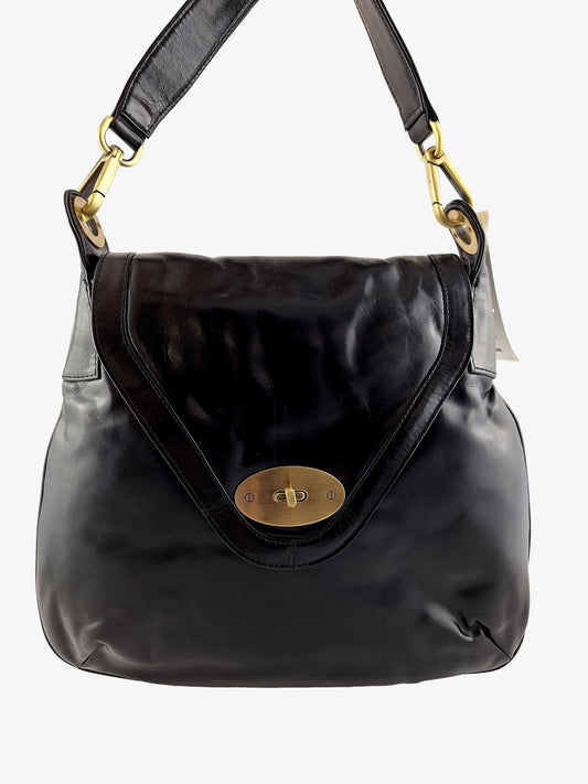 French Connection Smooth Medium Size Turn Buckle Handbag by SwapUp-Online Second Hand Store-Online Thrift Store