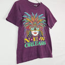 Fruit of the Loom Vintage New Orleans Mardi Gras T-shirt Size S by SwapUp-Online Second Hand Store-Online Thrift Store