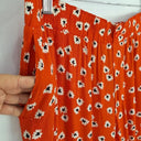 Ganni Crimson Leaf Flowy Pants Size 12 by SwapUp-Online Second Hand Store-Online Thrift Store
