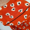 Ganni Crimson Leaf Flowy Pants Size 12 by SwapUp-Online Second Hand Store-Online Thrift Store