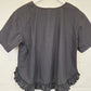 Gorman Boxy Frilled Hem Top Size 10 by SwapUp-Online Second Hand Store-Online Thrift Store