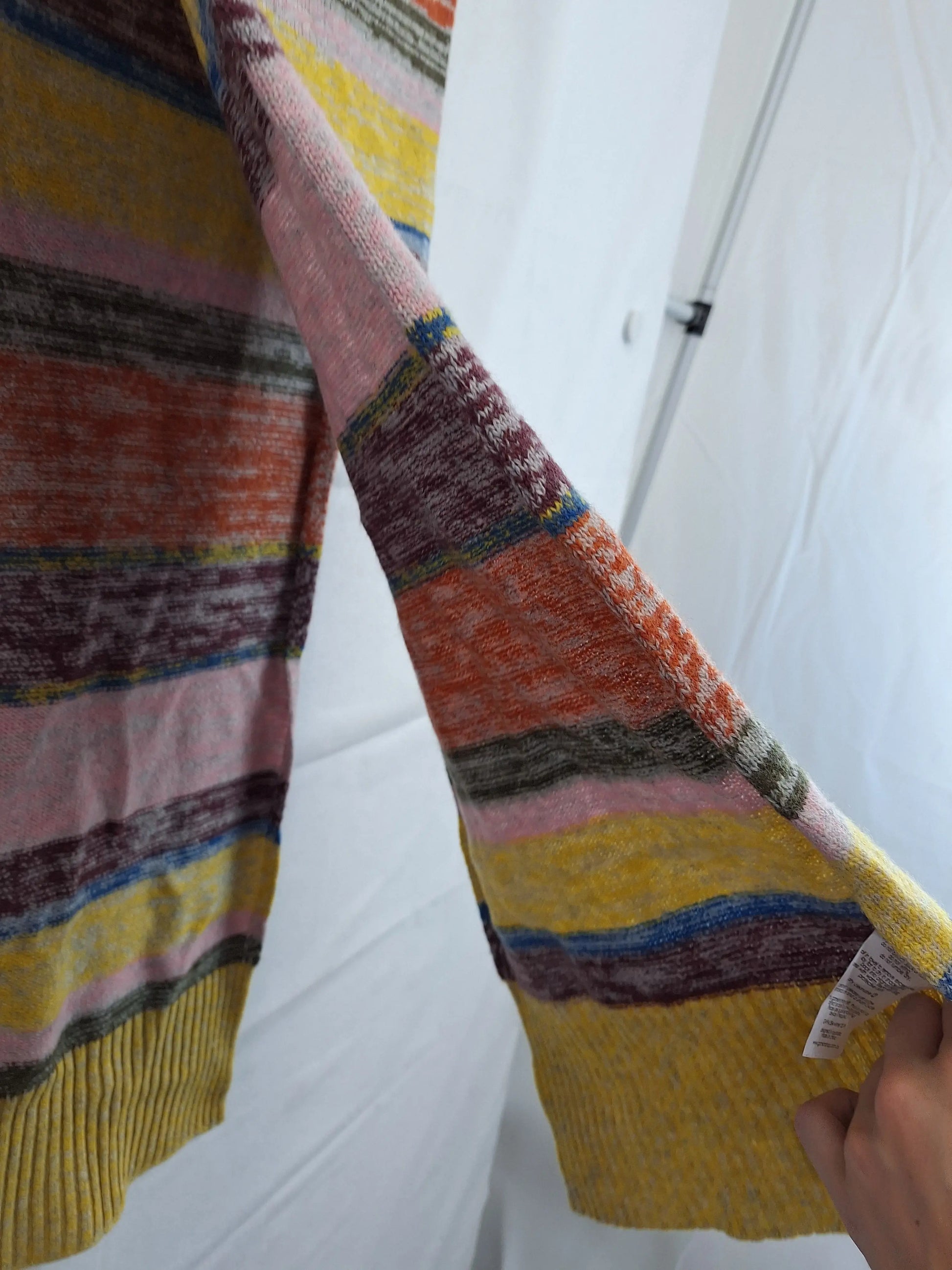 Gorman Lambswool Mottled Striped Scarf Size OSFA by SwapUp-Online Second Hand Store-Online Thrift Store