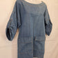Gorman Mid Blue Boxy Denim Mini Dress Size 8 by SwapUp-Online Second Hand Store-Online Thrift Store
