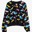 Gorman Sequin Clouds Bomber Jacket Size 16 by SwapUp-Online Second Hand Store-Online Thrift Store