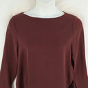 Grace Willow Chocolate Duo Side Split to Waist Tunic Dress Size 14 by SwapUp-Online Second Hand Store-Online Thrift Store
