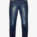 Guess Distressed Skinny Low Mid Blue Denim Jeans Size 8 by SwapUp-Online Second Hand Store-Online Thrift Store