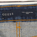 Guess Distressed Skinny Low Mid Blue Denim Jeans Size 8 by SwapUp-Online Second Hand Store-Online Thrift Store