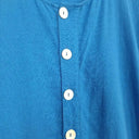 Haven Cobalt Frilled Button Up Top Size OSFA by SwapUp-Online Second Hand Store-Online Thrift Store
