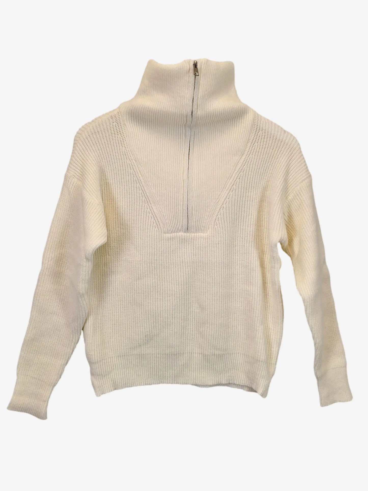 Hello Molly Chalk Half Zip Knit Jumper Size 8 by SwapUp-Online Second Hand Store-Online Thrift Store
