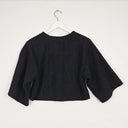 Indikah Textured Grid Comfy Cropped Top Size 6 by SwapUp-Online Second Hand Store-Online Thrift Store