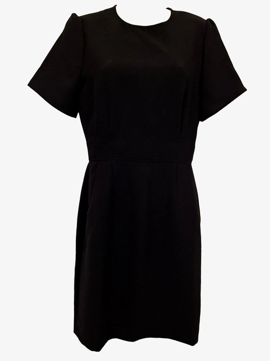 Iris & Ink Elegant Side Pocket Midi Dress Size 8 by SwapUp-Online Second Hand Store-Online Thrift Store
