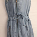 Jag Angular Zip Chambray Dress Size 10 by SwapUp-Online Second Hand Store-Online Thrift Store
