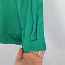 Jane Lamerton Vibrant Satin Button-up Shirt Size 14 by SwapUp-Online Second Hand Store-Online Thrift Store