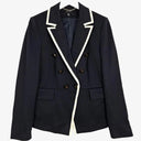 Karen Millen Timeless Textured Double Breasted Blazer Size 16 by SwapUp-Online Second Hand Store-Online Thrift Store