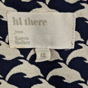 Karen Walker Jacquard Dolphin Frill Mini Dress Size 12 by SwapUp-Online Second Hand Store-Online Thrift Store