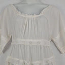 Kinga Csilla Ivory Tiered Lace Dress Size 12 by SwapUp-Online Second Hand Store-Online Thrift Store