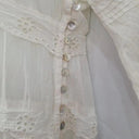 Kinga Csilla Ivory Tiered Lace Dress Size 12 by SwapUp-Online Second Hand Store-Online Thrift Store