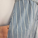 Kireina Structured Denim Stripe Dress Size S by SwapUp-Online Second Hand Store-Online Thrift Store