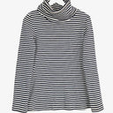 Kookai Turtle Neck Nautic Stripe Casual Top Size M by SwapUp-Online Second Hand Store-Online Thrift Store