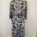 Leona Edmiston Pottery Print Wrap Midi Dress Size XS by SwapUp-Online Second Hand Store-Online Thrift Store