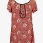 Leona Edmiston Scoop Neck Floral Midi Dress Size 14 by SwapUp-Online Second Hand Store-Online Thrift Store