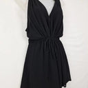 Life With Bird Textured Drawstring Dual Layer Playsuit Size S by SwapUp-Online Second Hand Store-Online Thrift Store